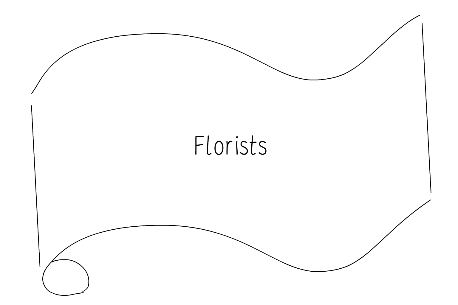 Ilustrace Svatební květiny
