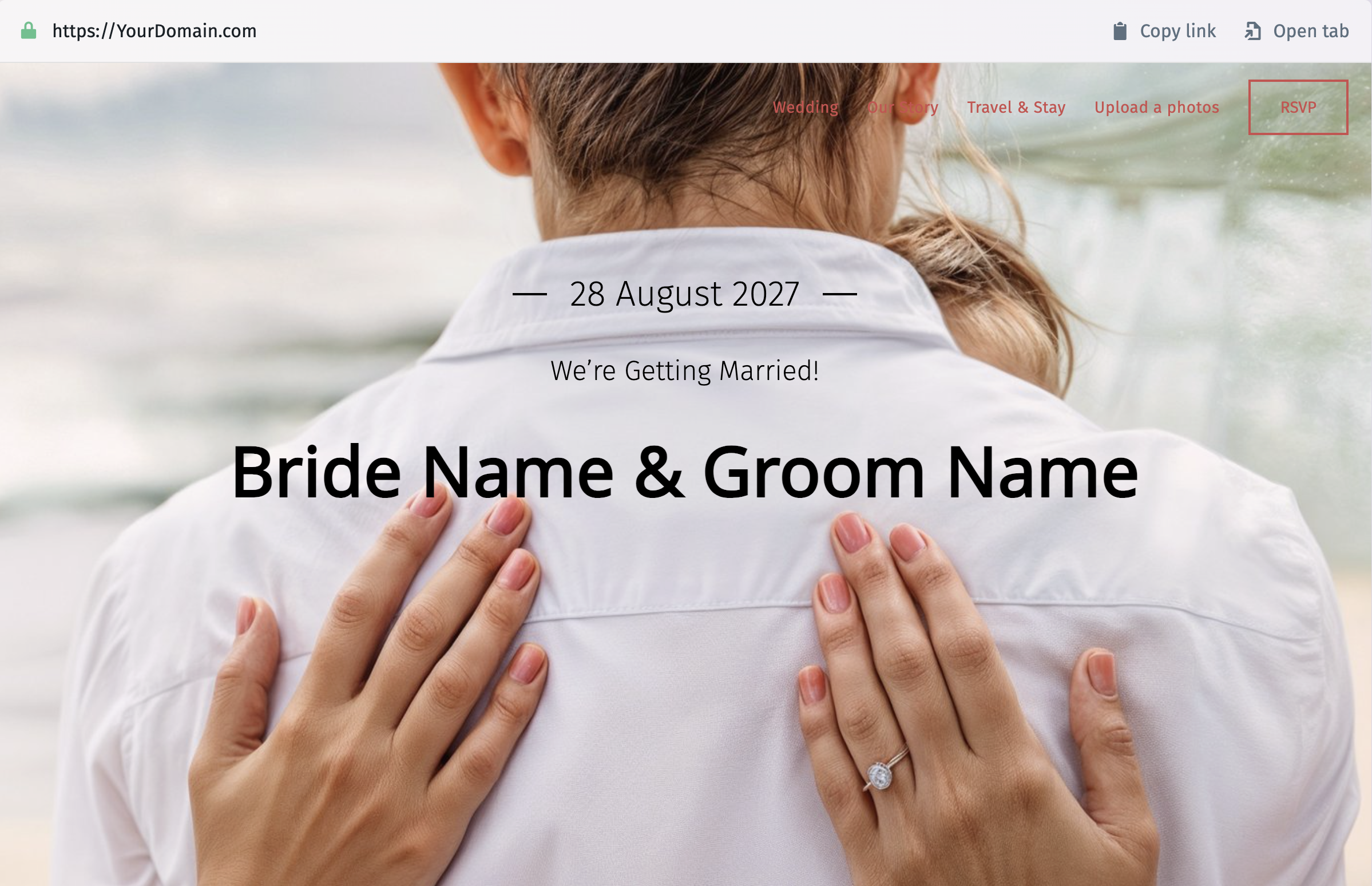 Wedding Website Our Story Examples Writing Tips Discover strategies