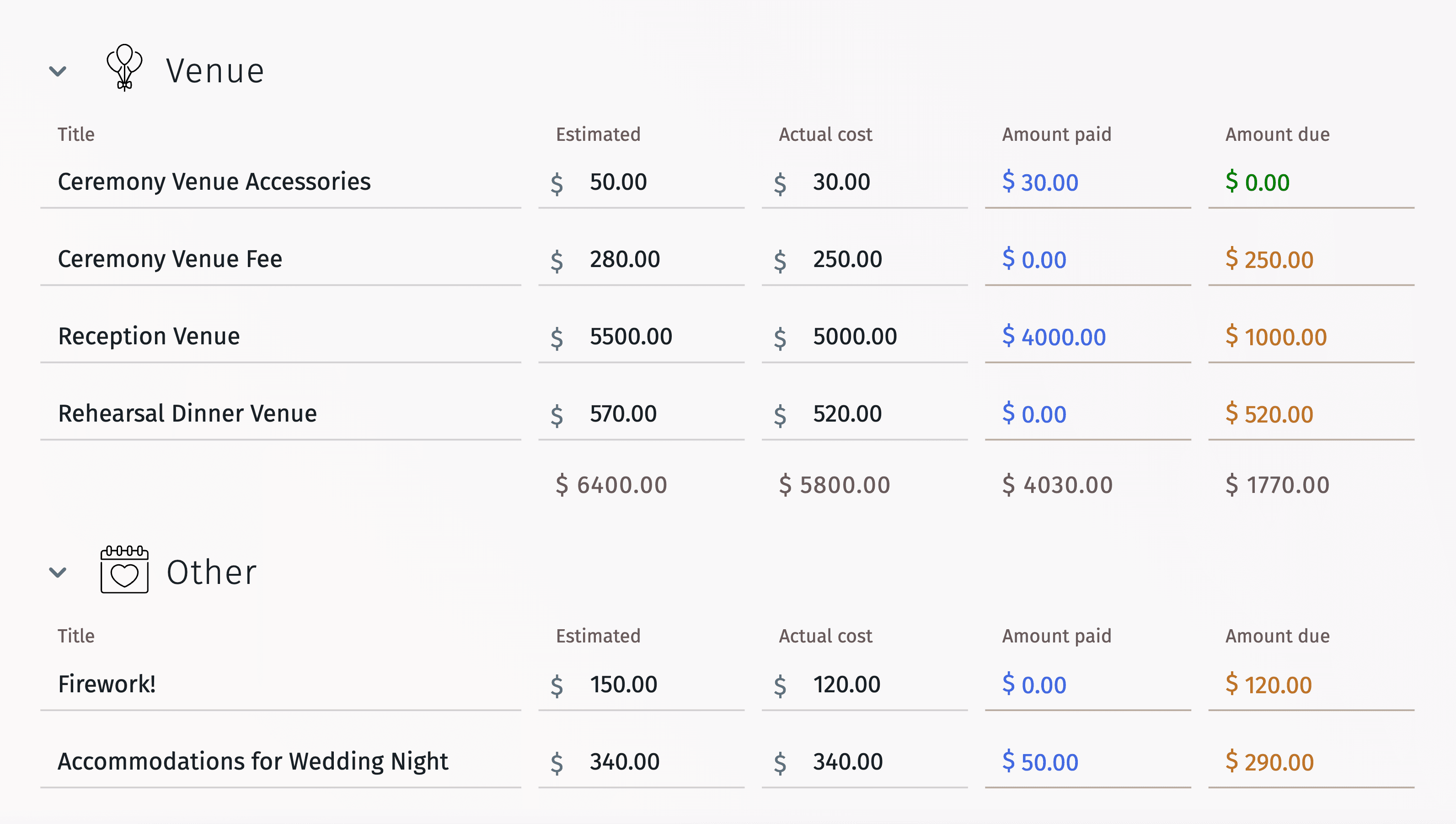 Illustration of wedding dresses on a budget