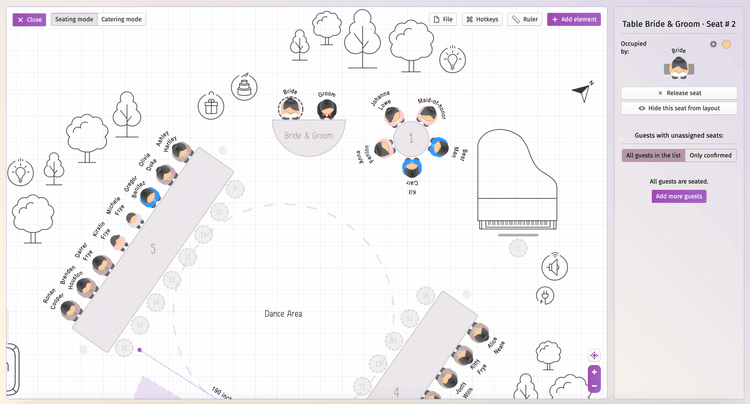 Seating Chart Template