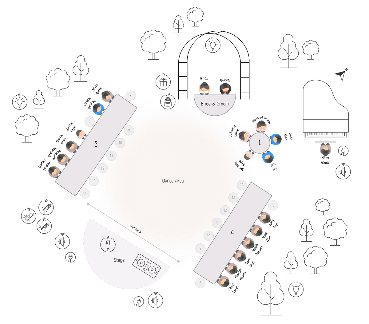 the-best-wedding-seating-chart-ideas