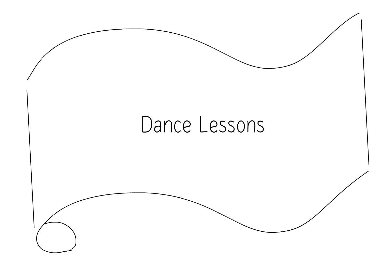 Ilustración de Clases de baile