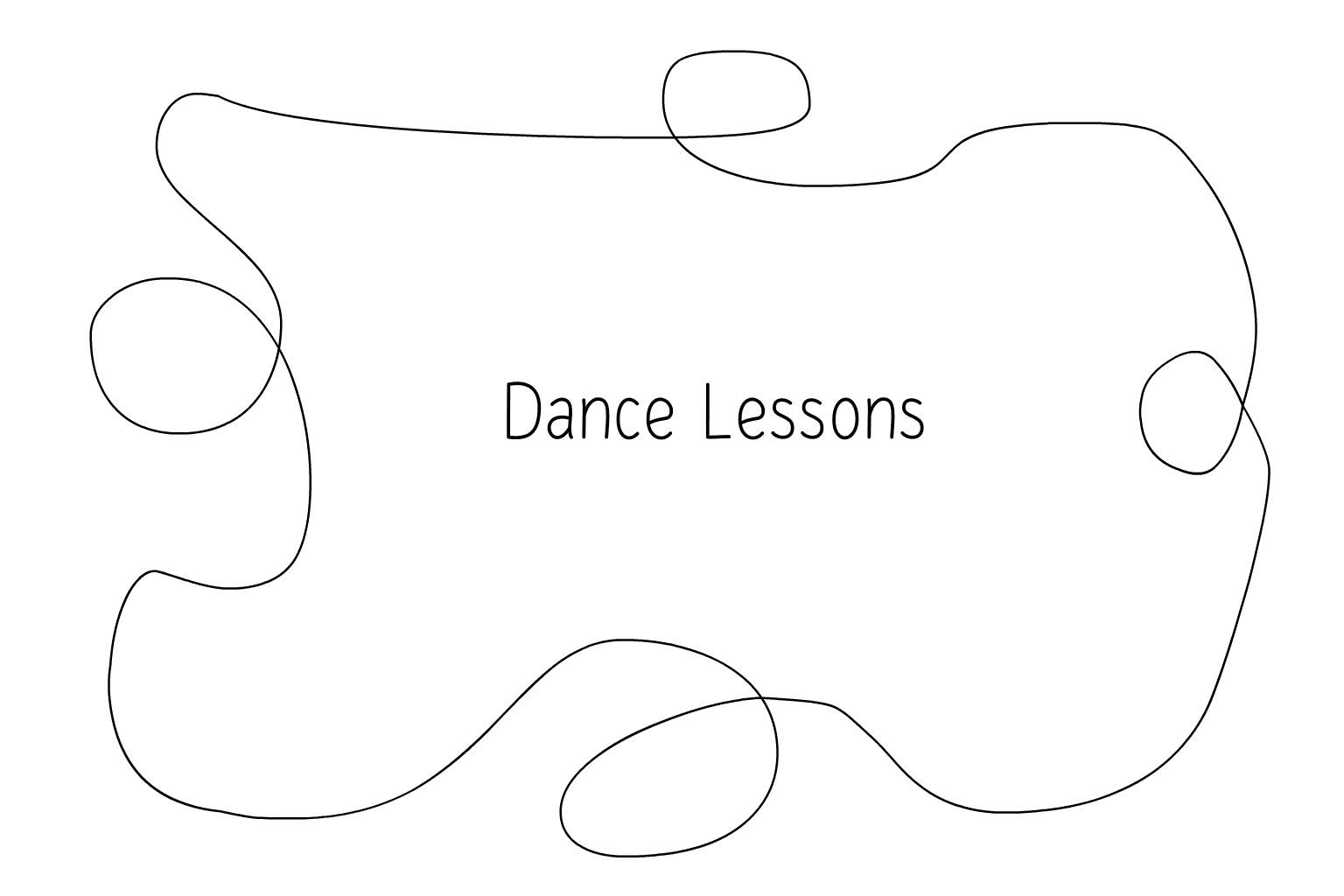 Illustration of Wedding Dance Lessons