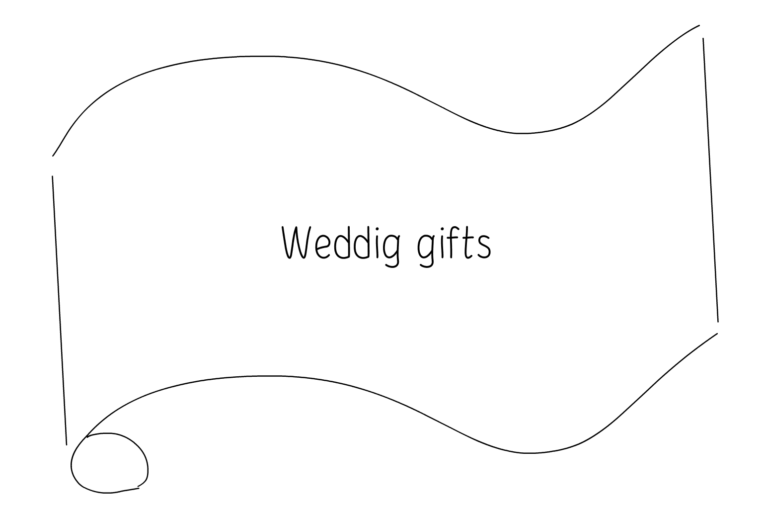 Ilustración de Regalos de boda