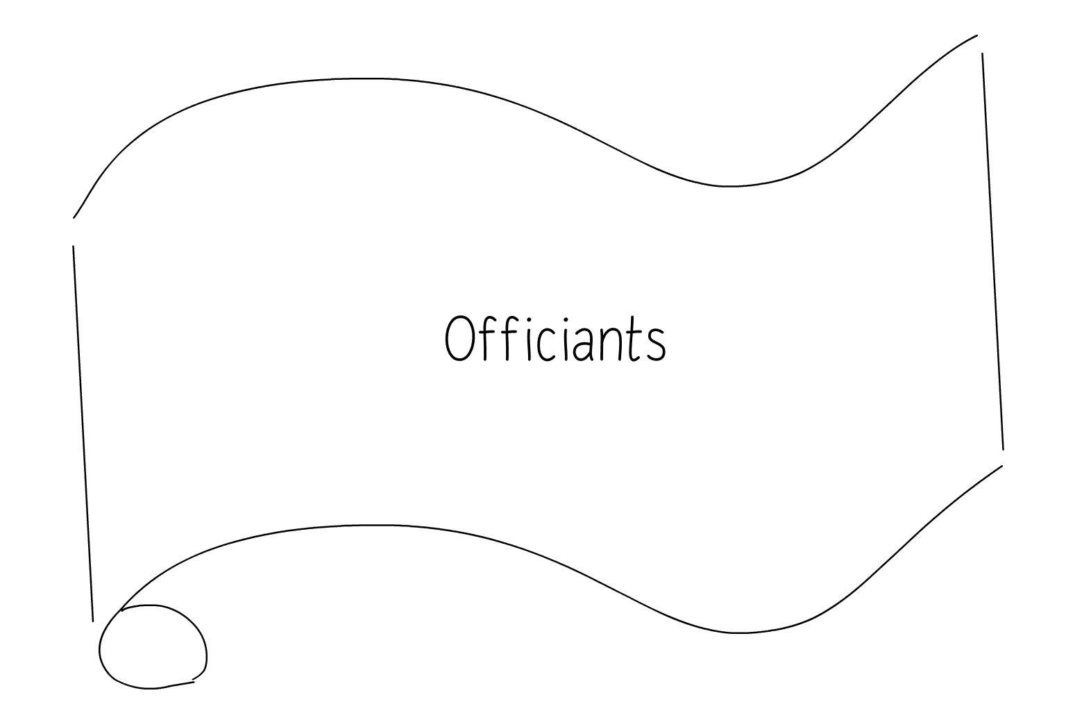 Illustration of Officiants