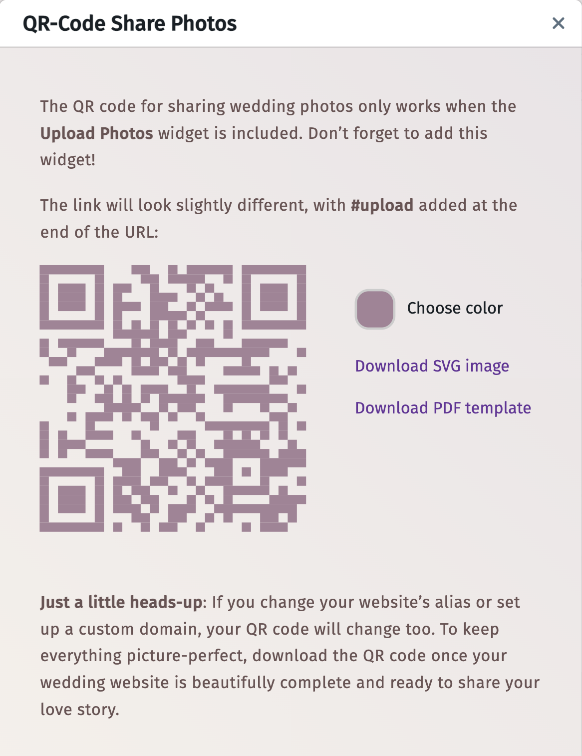 Create a Free Wedding Photo QR Code Generator in Seconds
