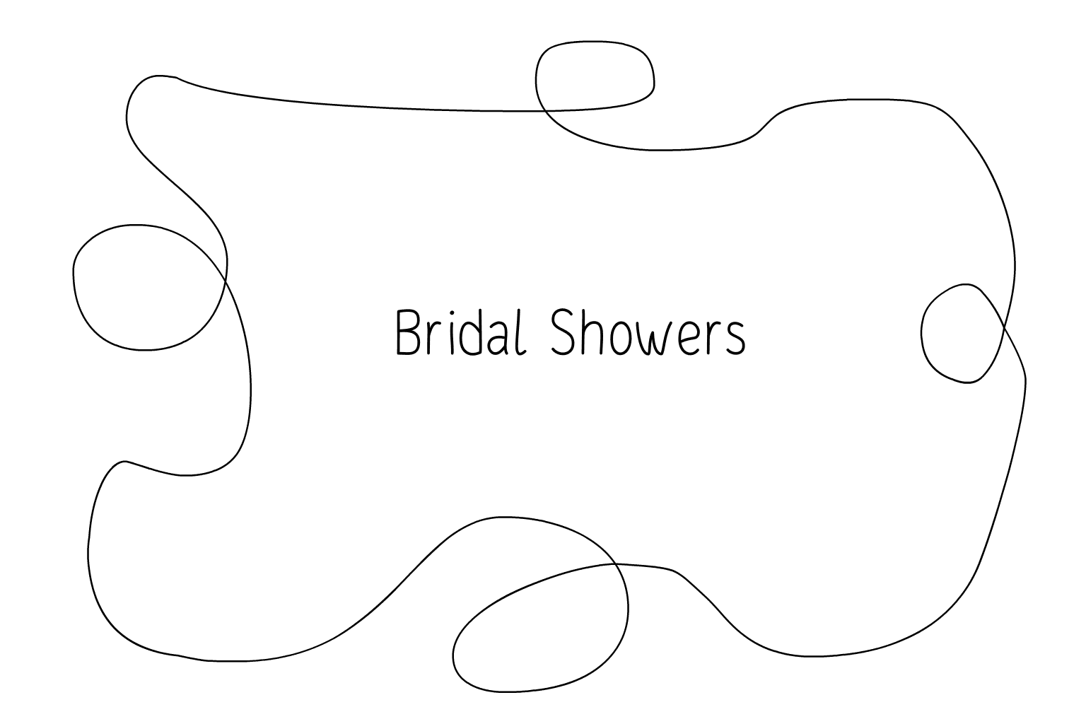 Illustration der Bridal Shower