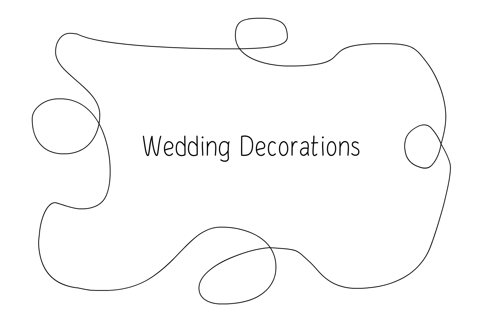 Illusztráció az esküvői világításról