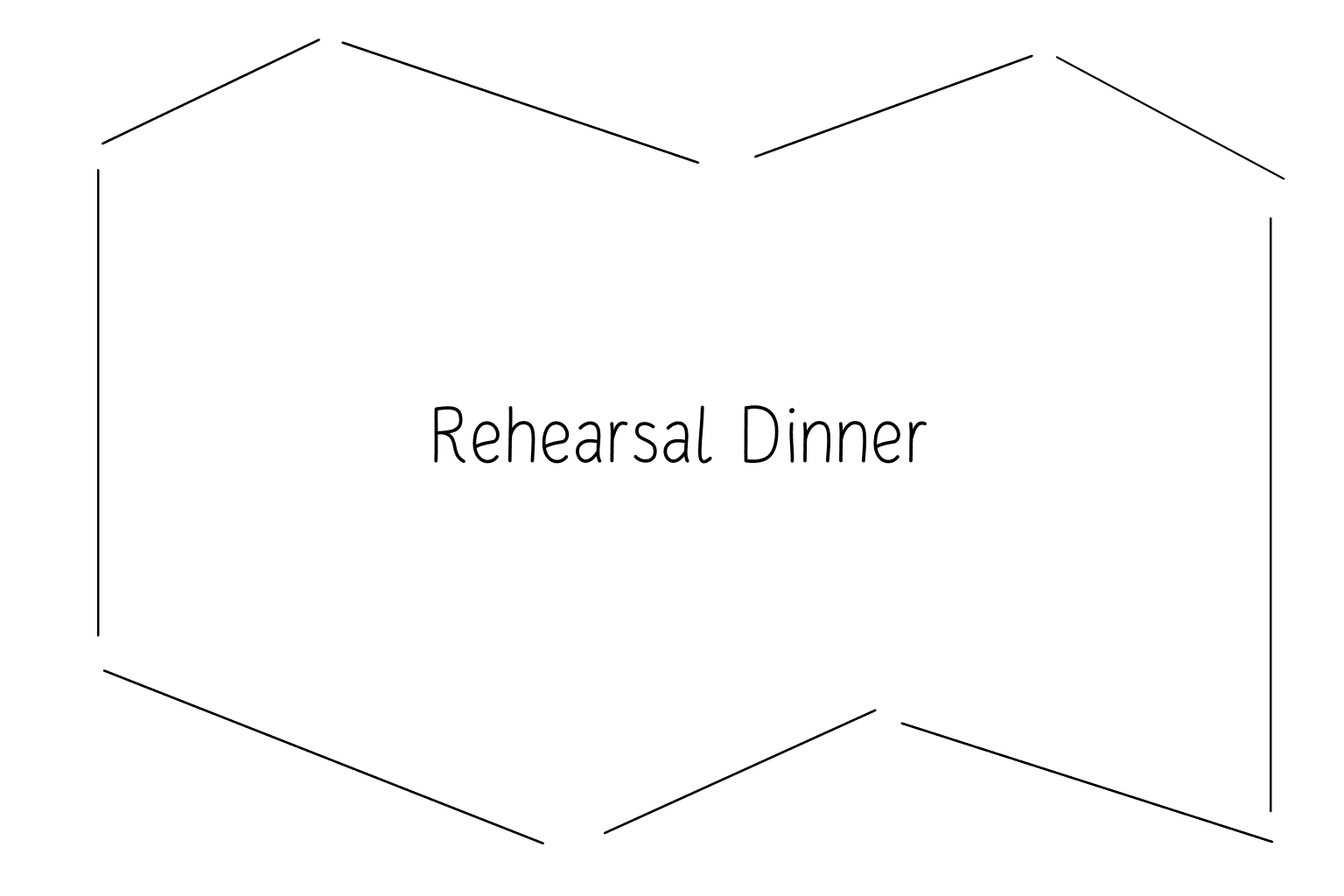 Illustration of wedding Dinner