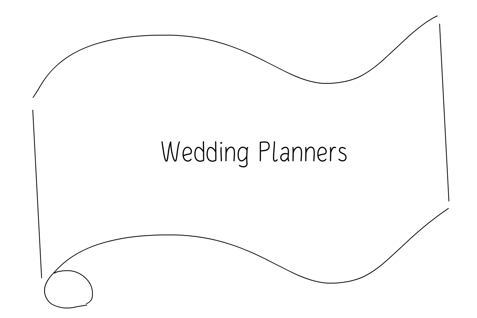 Illustration der Hochzeit Hochzeitsplaner