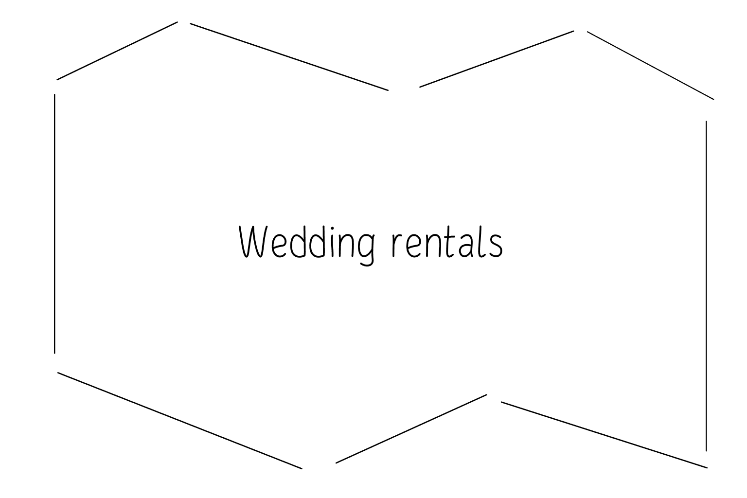 結婚式のイラスト Wedding Event Rentals