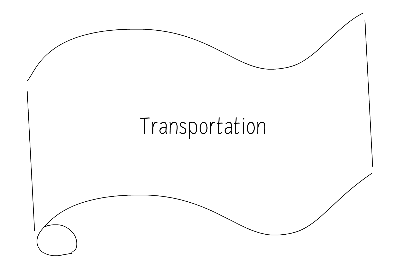Illustration of Wedding Transportation