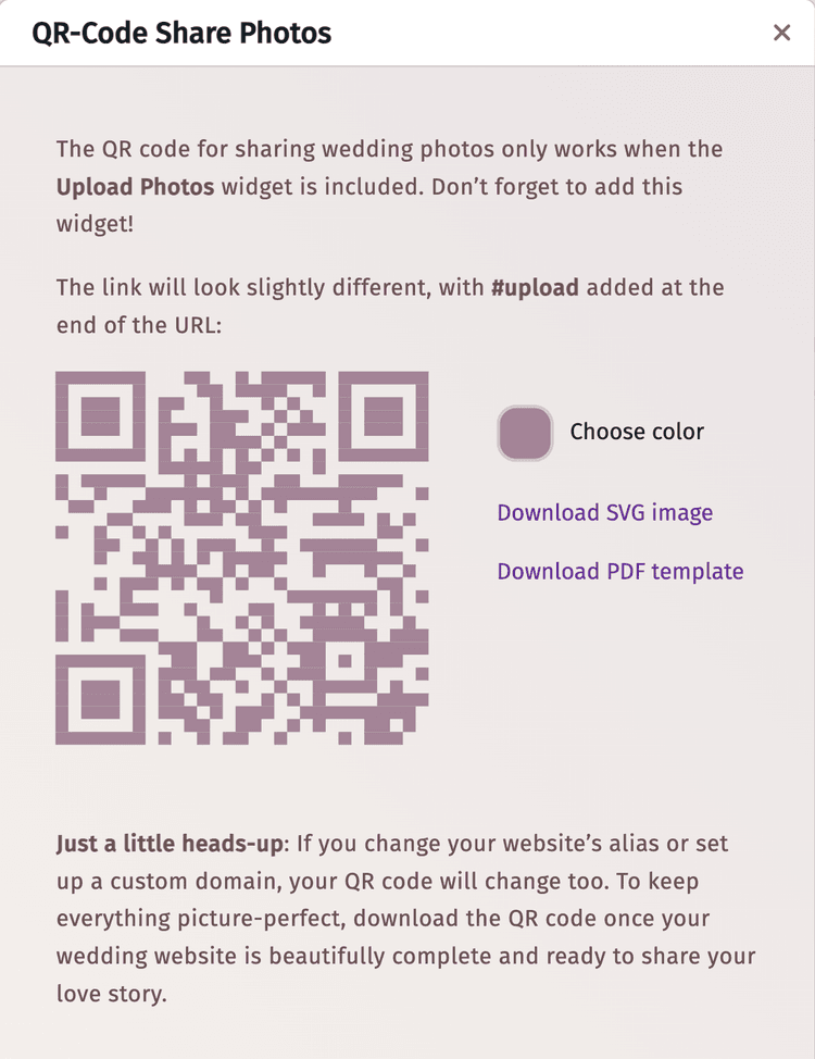 Upload Image Pada Scan Code Create a Free Wedding Photo QR Code Generator in Seconds