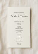 Weddin Program Wedding Program Fan — Design Free, Print & Assemble | planning.wedding