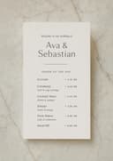 Program Sizes Printable Wedding Program — Free PDF, Any Size | planning.wedding