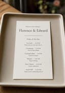Fancy Program Examples Wedding Program Wording — 40+ Examples | planning.wedding