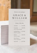 Program Welcome 4 Wedding Program Wording — 40+ Examples | planning.wedding